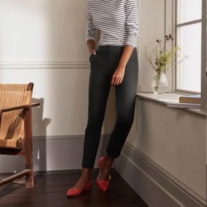 Boden, Sz 4, Black, Richmond Pants or Trousers, slight crop
